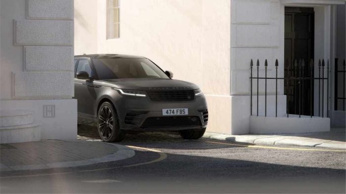 Range Rover RR Velar Belgravia Edition Carpathian Grey Front2 Londra  700x394