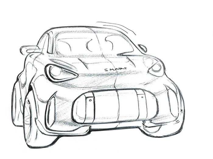 Smart #2 elettrica, il ritorno incredibile della due eosti erede della ForTwo