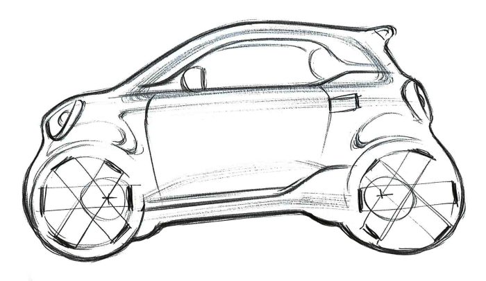 Smart 2 elettrica il ritorno incredibile della due eosti erede della ForTwo 1 1 700x406