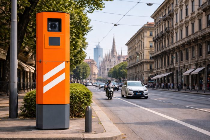 Multe, nel 2025 sono calati gli incassi da autovelox 4 multe citta2 700x467