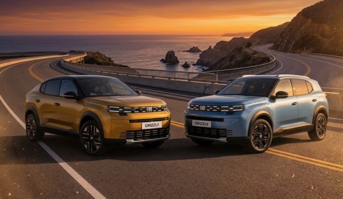 Fiat Grizzly debutta con 7 posti e motori ibridi o elettrici 2 Fiat Grizzly