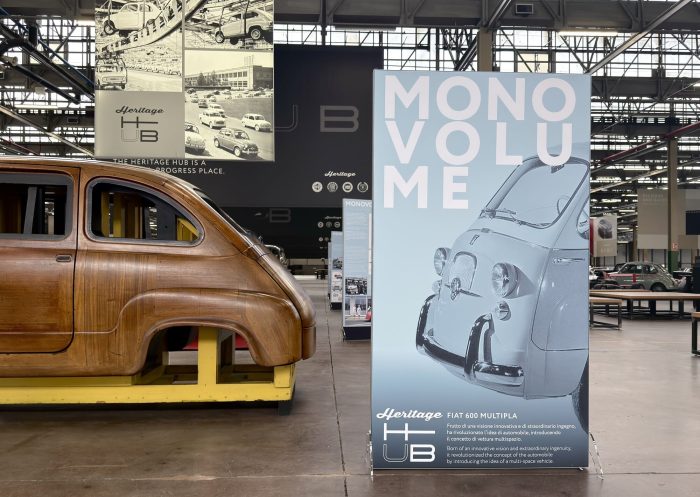 MONOVOLUME  HERITAGE HUB CELEBRATES 70 YEARS OF THE FIAT 600 MULTIPLA 700x497