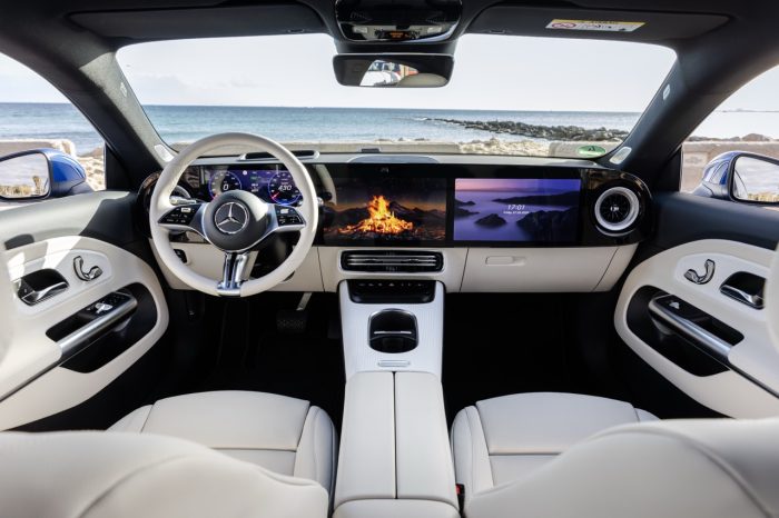Mercedes CLA Shooting Brake, prova della giardinetta elettrica da oltre 700 km, tra lusso e tecnologia 3 Mercedes CLA Shooting Brake elettrica prova 59 700x466