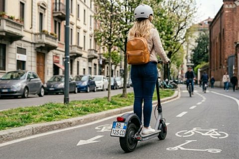 Monopattini e targa obbligatoria, dal 16 maggio multa da 400 euro