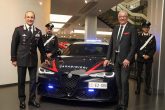S.Luongo, Carabinieri Commanding General & S.Ficili, Alfa Romeo CEO