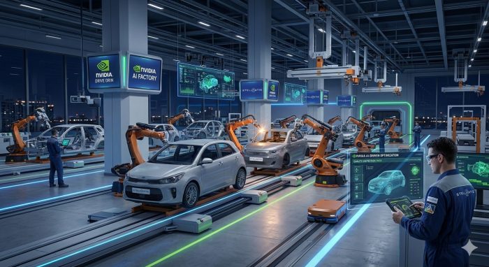 Stellantis e Accenture, fabbriche intelligenti con l'IA di Nvidia 5 Stellantis Accenture