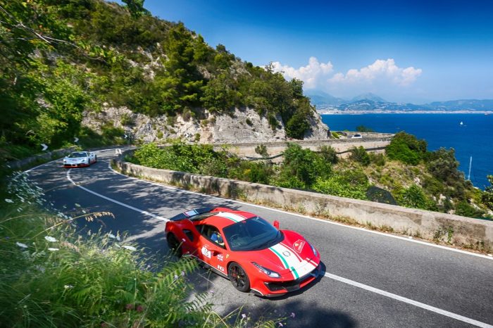 Ferrari Cavalcade 2026, 116 auto da sogno abbacinano l'Adriatico 3 Ferrari Cavalcade 2 700x466