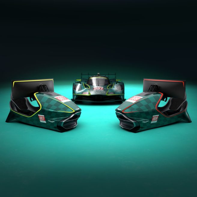 Il simulatore AMR-C01-R celebra la Aston Martin Valkyrie di Le Mans 4 Il simulatore AMR C01 R celebra la Aston Martin Valkyrie di Le Mans 1. AMR C01 R Hypercar Edition 007 009 Le Mans Hypercar 656x656