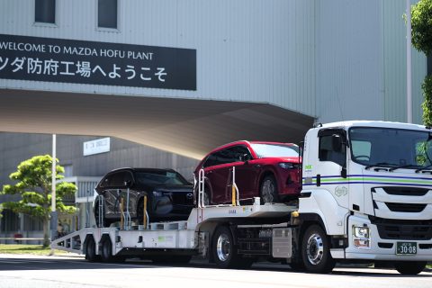 Mazda e diesel rinnovabile, test di logistica sostenibile