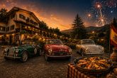 Raduno estivo per auto storiche sui colli bolognesi