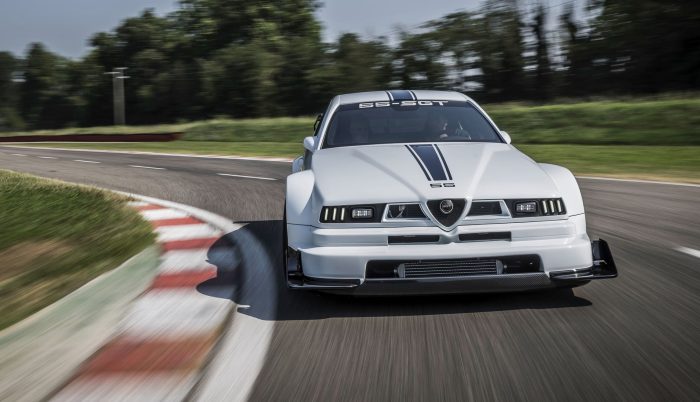 55-SGT, fenomenale serie limitata che omaggia la Alfa Romeo 155 DTM col V6 della Quadrifoglio 5 55 SGT esclusiva serie limitata che omaggia la mitica Alfa Romeo 155 DTM col V6 della Quadrifoglio 3 e1782911076626 700x402