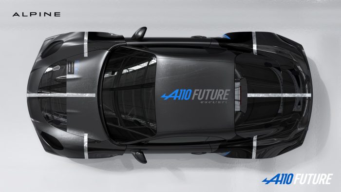 Alpine A110 Future, la sportiva francese elettrica in anteprima al Festival di Goodwood 2 Alpine A110 FUTURE