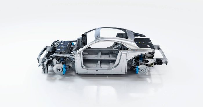 Alpine A110 Future, la sportiva francese elettrica in anteprima al Festival di Goodwood 4 Alpine Performance Platform APP copia 2 700x369