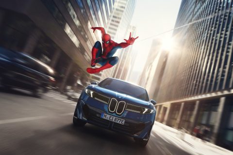 BMW iX3 e Spider-Man: Brand New Day, stella elettrica al cinema