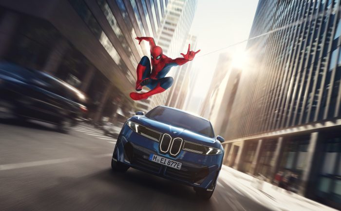 BMW iX3 e Spider-Man: Brand New Day, stella elettrica al cinema