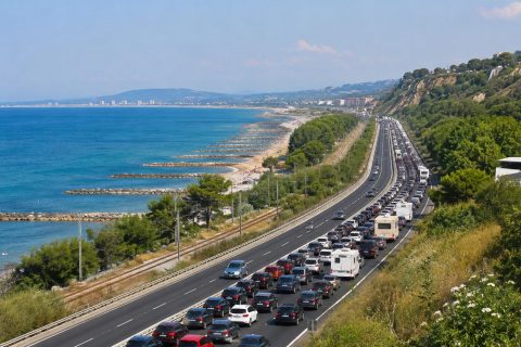 Esodo estivo autostrada