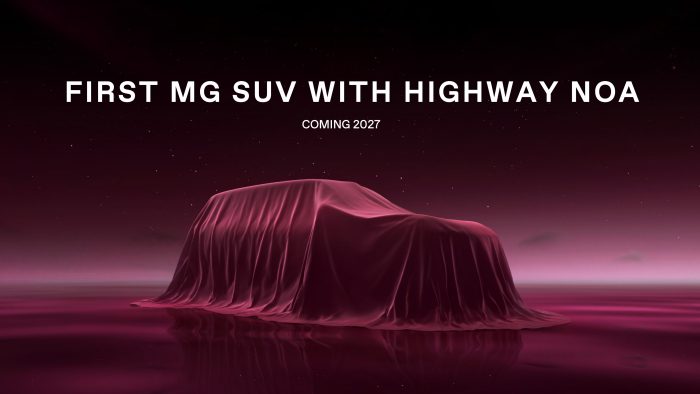 MG, in arrivo batterie allo stato solido e novità con la tecnologia Plug-in Hybrid+ 4 First MG SUV with Highway NOA 700x394