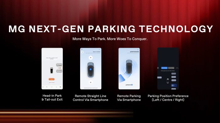 MG, in arrivo batterie allo stato solido e novità con la tecnologia Plug-in Hybrid+ 5 MG Next Generation Parking Technology 700x394