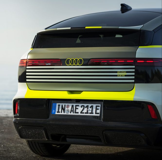 Audi A2 e-tron, la più efficiente di sempre. Informazioni e prezzo 3 Audi A2 e tron 32 scaled e1785830599694 666x656
