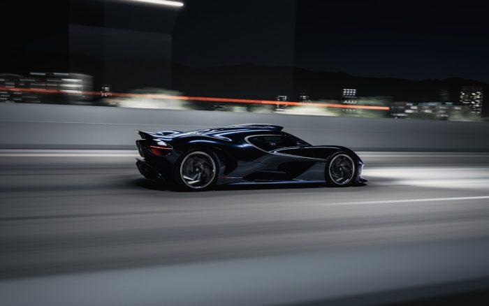 Bugatti Destrier, fenomenale one-off da 1.600 cavalli e alta solo 1 metro! 6 Bugatti Destrier 5 700x438