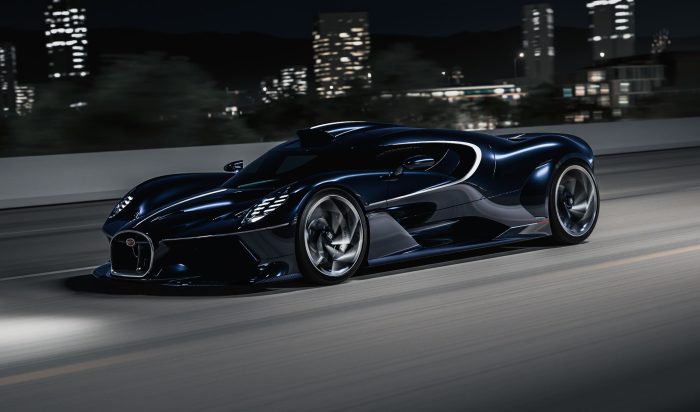 Bugatti Destrier, fenomenale one-off da 1.600 cavalli e alta solo 1 metro! 2 Bugatti Destrier