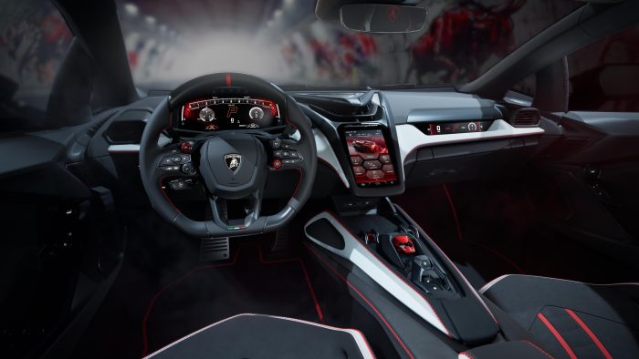 Lamborghini Revuelto SV, senza limiti. Ibrida HPEV da 1.065 cavalli, assetto GT3 5 Lamborghini Revuelto SV 28 700x394