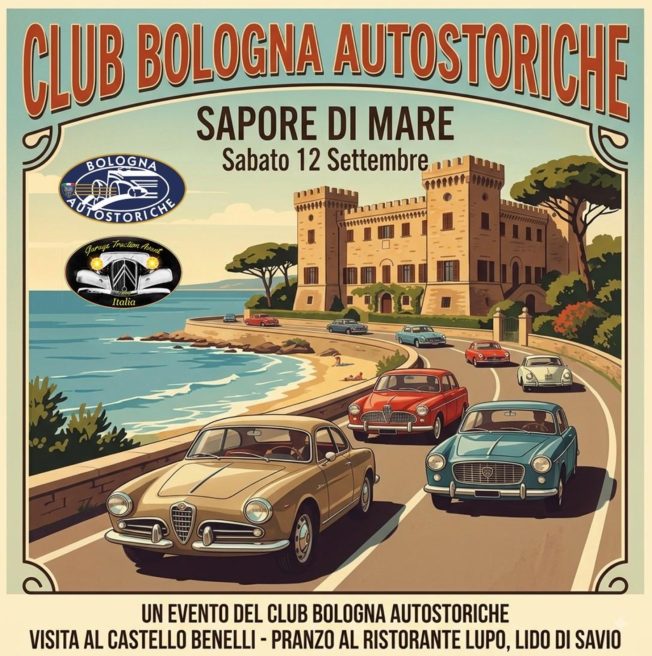 Sapore di Mare 2026, il raduno del Club Bologna AutoStoriche 3 Sapore di Mare 2026, il raduno del Club Bologna AutoStoriche