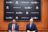 Porsche al Gruppo Tata la società Mhp Dr. Michael Leiters, CEO, Porsche AG and K. Krithivasan, CEO & MD, TCS at the MoU