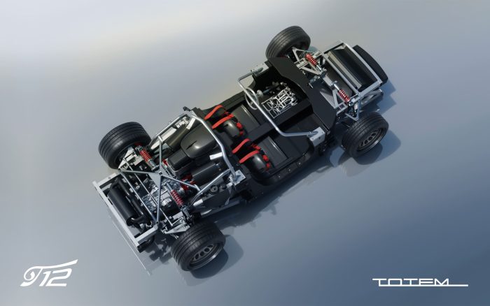 Totem Tiziano, la formidabile piattaforma per supercar col V12 aspirato 11 T12 4 700x438