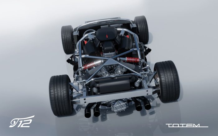 Totem Tiziano, la formidabile piattaforma per supercar col V12 aspirato 10 T12 5 700x438