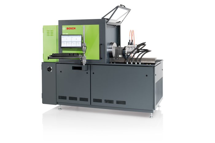 DCP 800, Bosch amplia la sua gamma di tecnologie di prova per sistemi diesel con un nuovo banco prova per pompe 3