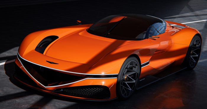 Genesis X Gran Berlinetta Concept svela il powertrain ibrido da 1.086 cavalli 2 Genesis X Gran Berlinetta concept