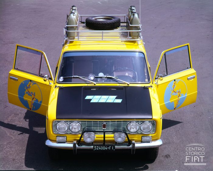 La storia della Fiat 124 nei 60 anni dal debutto 03 Mi Chiamo Fiat 124 Fiat 124 Special Raid dei due capi  700x564