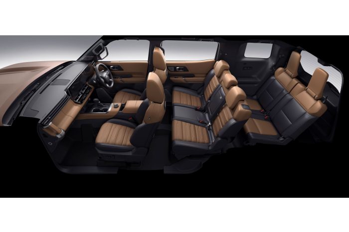 Mitsubishi Pajero, il ritorno del guerriero del fuoristrada. Diesel e telaio a longheroni 5 Mitsubishi Pajero 2027 6 700x467