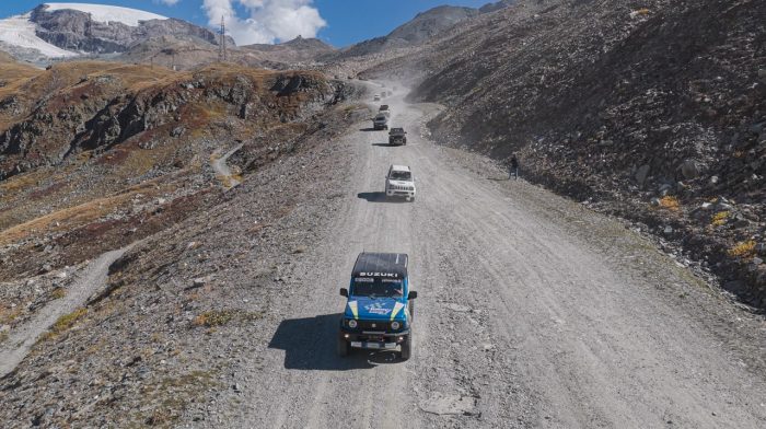 Raduno Suzuki 4x4, a Cervinia