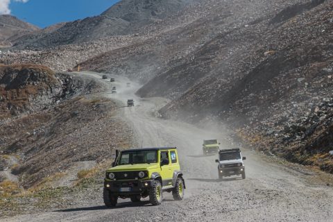 Raduno Suzuki 4x4, a Cervinia