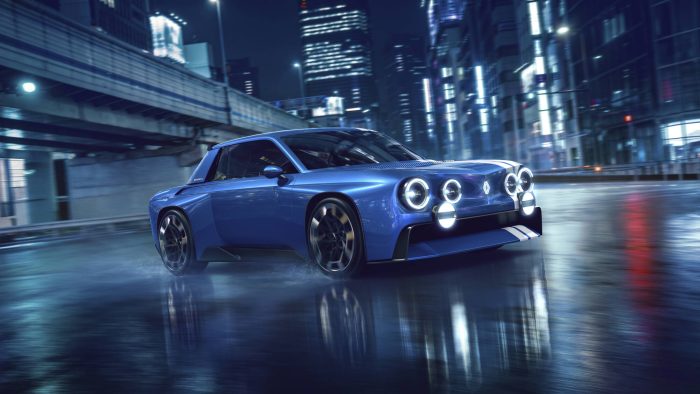 Renault 8 Gordini Concept, il prototipo elettrico unisce il mito al futuro 2 Renault 8 Gordini Concept