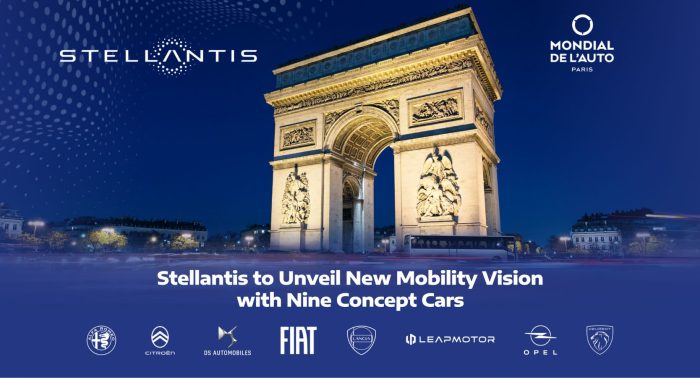 Stellantis presenta al Mondial de l'Auto 9 concept car, tra cui la nuova Giulietta, e 60 modelli 5 Stellantis al salone di Parigi 2026 700x378