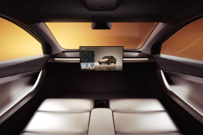 Tesla Cybercab, il robotaxi elettrico con il sistema frenante Brembo Sensify 9 Tesla Cybercab 29 700x467
