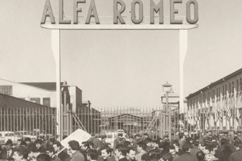 Piazza Portello - Mostra Alfa Romeo