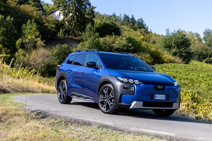Subaru E-Outback, come va su strada e fuoristrada l'ammiraglia elettrica delle Pleiadi 4 Subaru E Outback prova 146 700x467