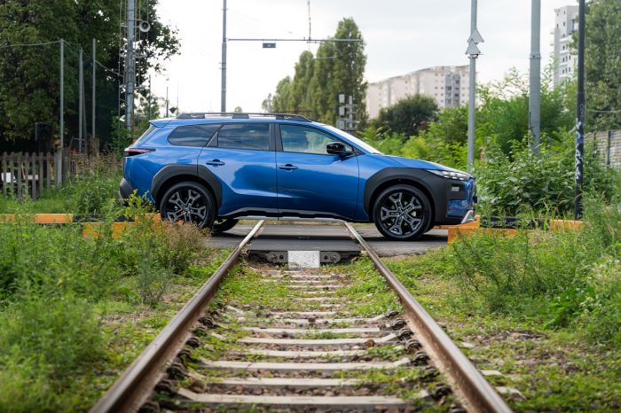 Subaru E-Outback, come va su strada e fuoristrada l'ammiraglia elettrica delle Pleiadi 6 Subaru E Outback prova 57 700x466