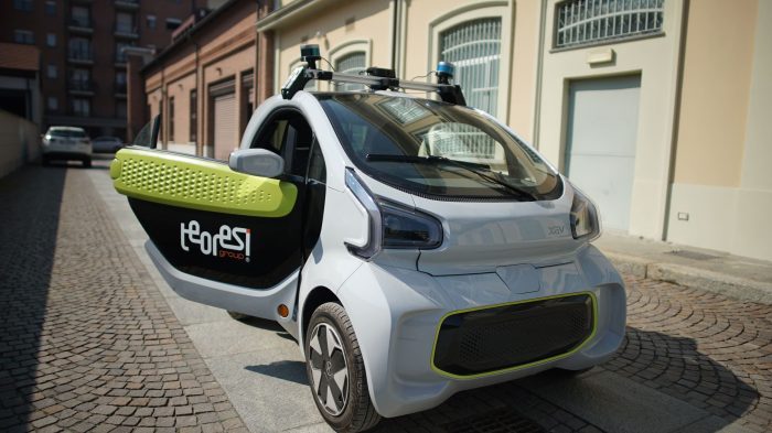 Guida autonoma a Torino, il progetto ENVELOPE sbarca su strada 3 TEORESI Teoresi guida autonoma 700x393