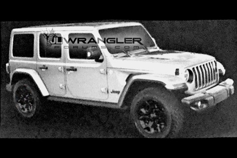 Jeep Wrangler 2018, immagini anticipate dalla rete